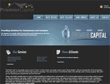 Tablet Screenshot of premierecapitalinvestments.com